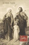 VINTAGE POSTCARD the Holy Family