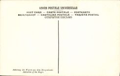 VINTAGE POSTCARD German School Worship of the Magi Museum of Lille