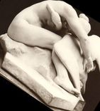 VINTAGE POSTCARD Desbois Museum of Luxembourg Leda