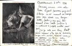 VINTAGE POSTCARD Consuelo Fould