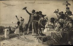 VINTAGE POSTCARD Bettannier the Bird Of France