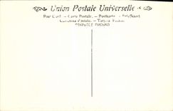 VINTAGE POSTCARD David Paris and Helene Museum of Louvre Paris