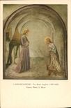 VINTAGE POSTCARD Annunciazione FRA Beato Anglico Firenze Museo S Marco