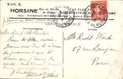 VINTAGE POSTCARD Beautiful Mrs. Infante and Mrs. Henriette children Museum of Versailles