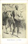 VINTAGE POSTCARD Eugeen Burnand the Sower