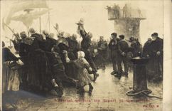 VINTAGE POSTCARD the Eternal Will keep Your Departure and your arrival