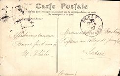 VINTAGE POSTCARD Museum Of Louvre School Florentine Vinci Leonard de Vinci Holy Jean Baptist