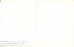 VINTAGE POSTCARD Margotti regenerating Blood