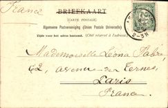 Museo Amsterdam Rembrandt Van Rijn de Rijks de la POSTAL de la VENDIMIA