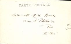 VINTAGE POSTCARD Museum of Louvre the Goal Butcher