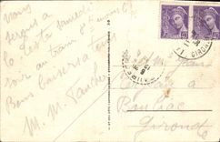 VINTAGE POSTCARD Pilat Beach the Large Dune