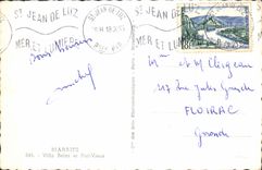 MODERN CARD Old Biarritz Belza Villa and Port