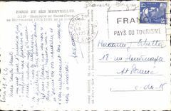 MODERN CARD Paris and its Wonders Basilica of the Sacring Heart of Montmartre and the funicular