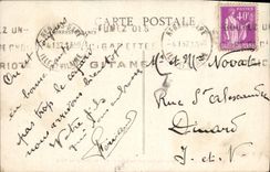 VINTAGE POSTCARD Rennes Monument of the Combatants at the Champ de Mars