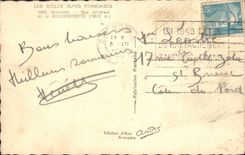 CPA Grenoble Vue generale et le Moucherotte 