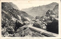 CPA Route de Luz a Gavarnie Le Chaos 