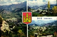 CPM Die Vue generale la Drome Le Glandasse et l'Aiguillette Vercors 