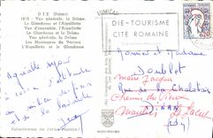 MODERN CARD Die View Drome Glandasse and the Vercors Aglet