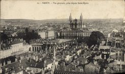 CPA Nancy Vue generale prise depuis Saint Epvre 