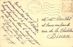 CPA Parc de Saint Cloud Les Marches et la Grande Allee