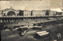 CPA Paris et ses Merveilles La Gare de l'Est 