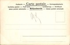 VINTAGE POSTCARD B Denner Etn Mann outward journey