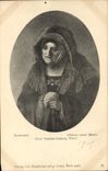 VINTAGE POSTCARD Rembrandt Bildniss seiner Mutter