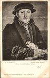 VINTAGE POSTCARD J Holbein D J Bildniss eines Baskets