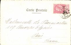 VINTAGE POSTCARD Van Dyck the Happy Virgin Museum of Rome