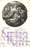 VINTAGE POSTCARD Florence Botticelli the Virgin the Jesus Child and angels
