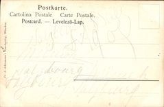 VINTAGE POSTCARD Van Dyck Selbstbildnis Munchen