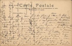 VINTAGE POSTCARD Murals of the Pantheon Paris Life of Sainte Genevieve