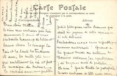 VINTAGE POSTCARD Museum of Louvre School Milansaise Luini worship of the Magi