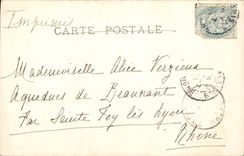 VINTAGE POSTCARD Museum of Louvre the crowning of the Lorenzo Virgin