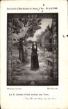 VINTAGE POSTCARD B Jeanne d' Arc listens to Voice