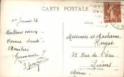 VINTAGE POSTCARD Joigny Places Holy Wood House Jean