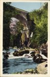 VINTAGE POSTCARD Surroundings of Larues Falls of Hourat the Bridge of Hell