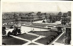 CPM Paris en Flanant Perspective sur la Place du Carrousel 