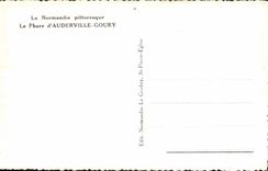 MODERN CARD the Lighthouse of Auderville Goury