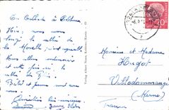 MODERN CARD Kochem und Burg put Kond year of Mosel