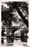 CPM Brantome Pont sur la Dronne et l'Abbaye 