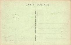 POSTAL Pierrefonds de la VENDIMIA vista de la estación