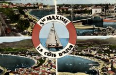 CPM Divers aspects de Ste Maxime 