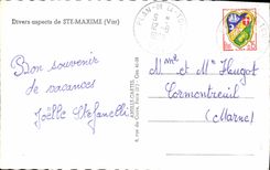 CPM Divers aspects de Ste Maxime 