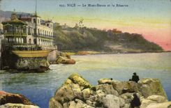 CPA Nice le Mont Boron et la Reserve 