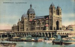 CPA Marseille La Cathedrale 