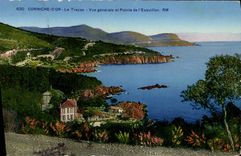 CPA Corniche d'or Le Trayas Vue generale et Pointe de l'Esquillon 