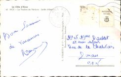 CPM Nice Le Theatre de Verdure Jardin Albert 1er