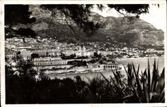 MODERN CARD Monte Carlo seen of the Gardens of Monaco
