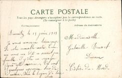 VINTAGE POSTCARD Biarritz